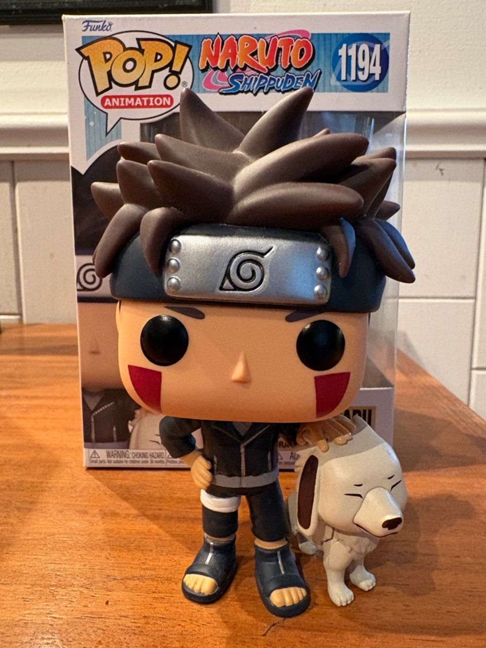 Funko Pop! Naruto Shippuden Kiba with Akamaru